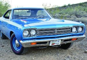 1969 Plymouth RoadRunner Featured on the Cover of the Hemmings News 2014 Calendar Cover