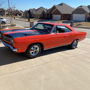 John's 69 Hemi-Orange Bird